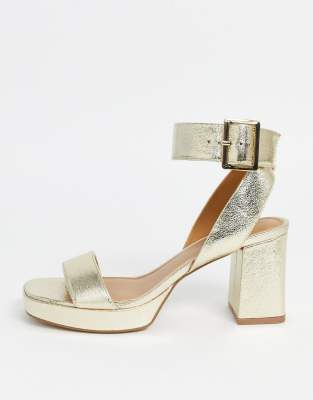 asos metallic shoes