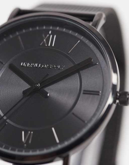 ASOS Design - Horloge met mesh band van roestvrij staal in zwart , 2 van 4