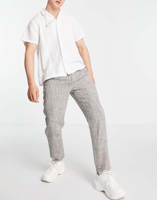 ASOS DESIGN – Hose in Zigarettenform mit leichter Struktur