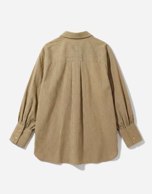 ASOS DESIGN – Hose zum Reinschlüpfen in gestreiftem Gelb, 7 von 11