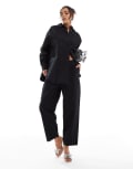 [ASOS DESIGN] ASOS DESIGN hotfix pants in black (part of a set) S Black
