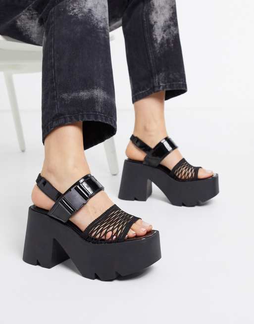 Asos store chunky heels