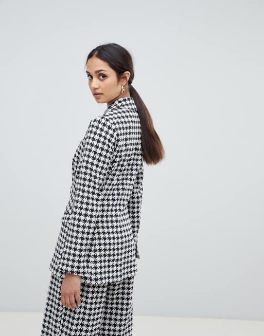 Asos 2025 houndstooth blazer