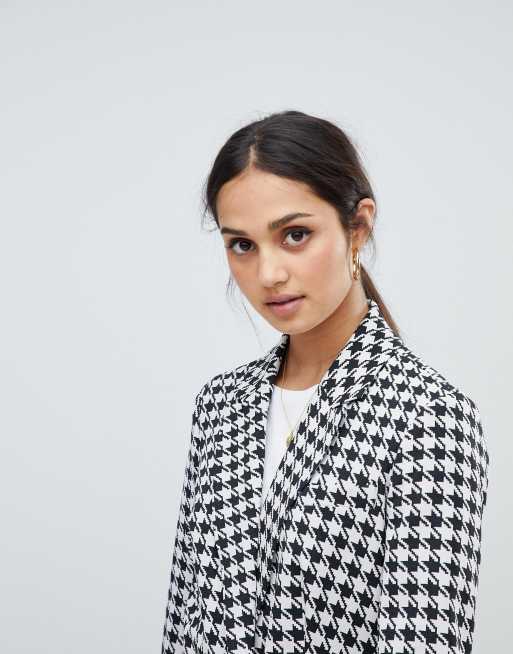 ASOS DESIGN houndstooth blazer