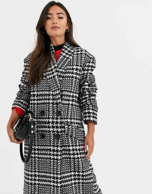 dogtooth coat asos, Off 61%