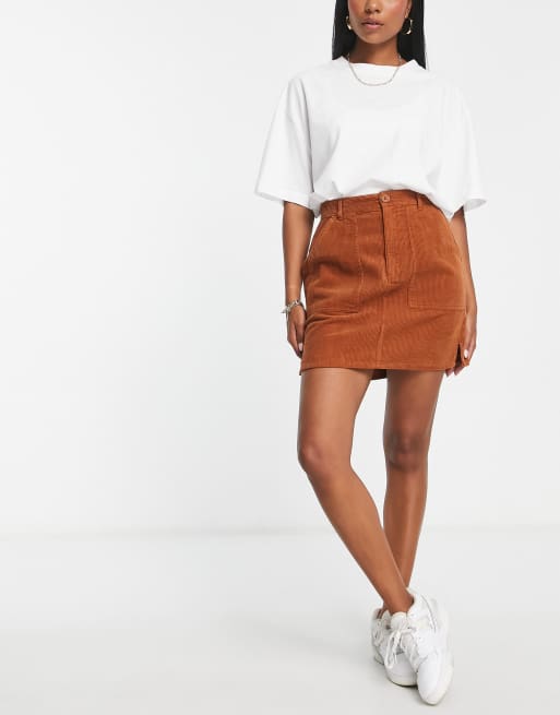 Corduroy mini 2025 skirt asos