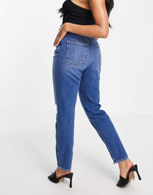 Asos farleigh high waist slim mom jeans review best sale