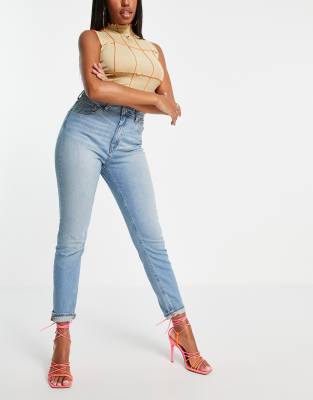 asos farleigh slim mom jeans