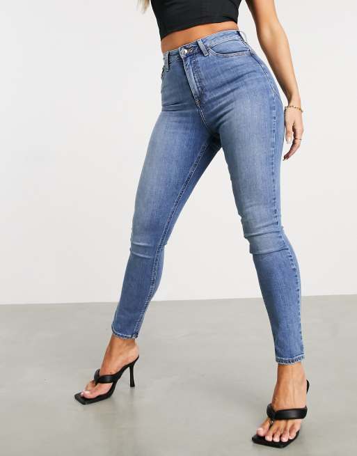 High-Rise Baggy Jeans - SHEIN USA