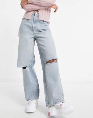 relaxed dad jeans