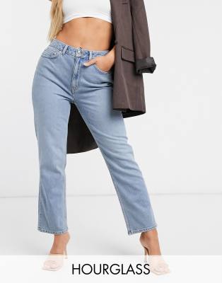 hourglass high rise jeans asos