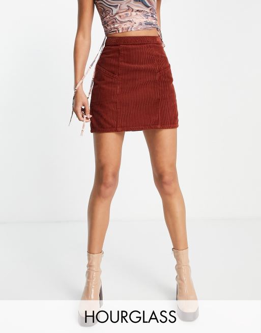 Corduroy mini 2024 skirt asos