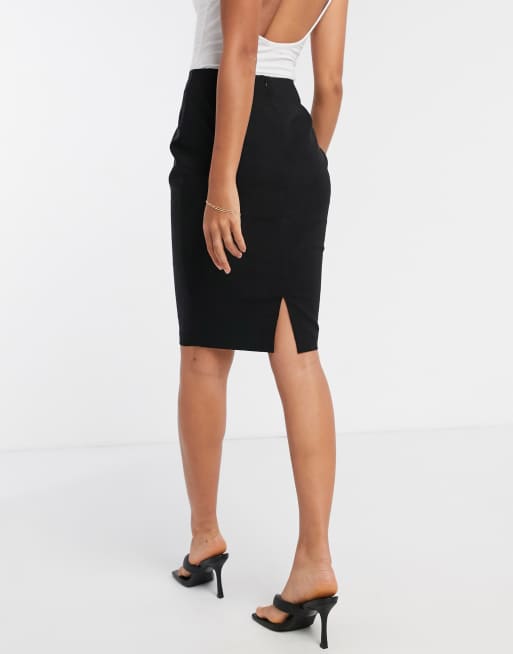 ASOS DESIGN Hourglass high waisted pencil skirt | ASOS