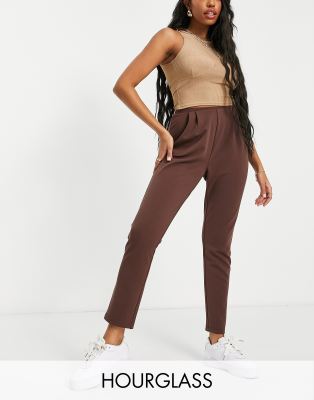 womens cropped suit trousers