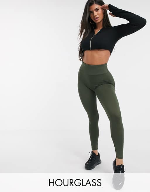 ASOS DESIGN Hourglass - Leggings med høj linning