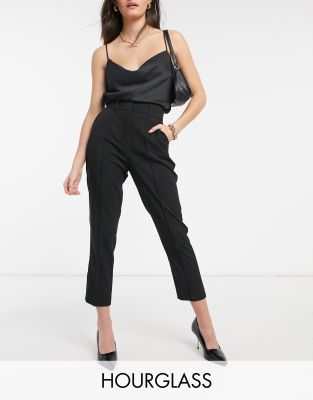 ASOS DESIGN Hourglass - Mix en match - Ultimate - Enkellange pantalon in  zwart | ASOS