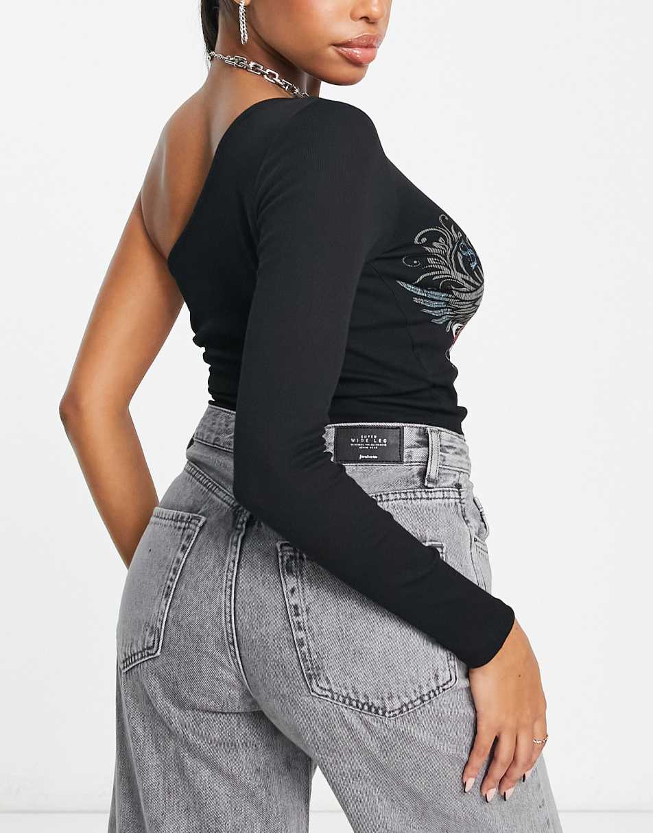 ASOS 4505 longline yoga vest with back strap detail