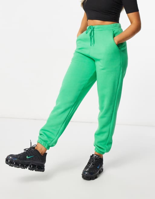 ASOS DESIGN Hourglass oversized jogger in green