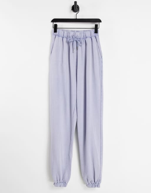 ASOS DESIGN Hourglass Oversized Jogger In Washed Blue ASOS
