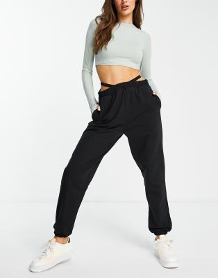 low waisted sweatpants