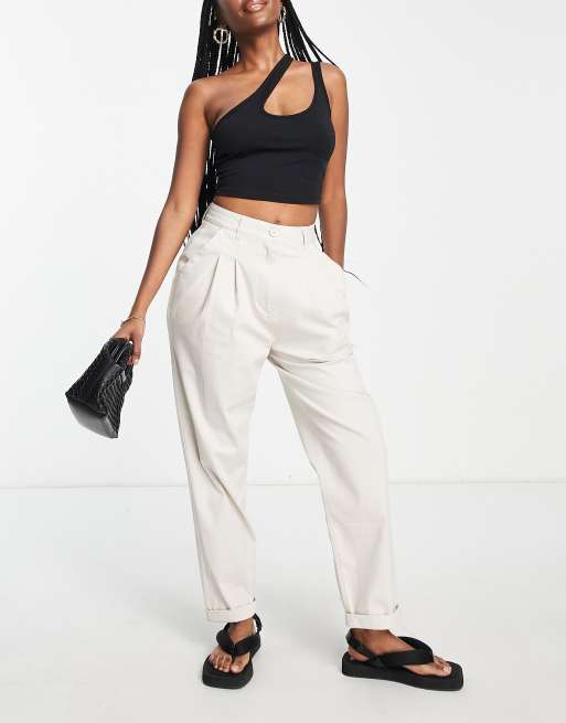 ASOS DESIGN Hourglass - Pantalon chino - Taupe , 2 de 4