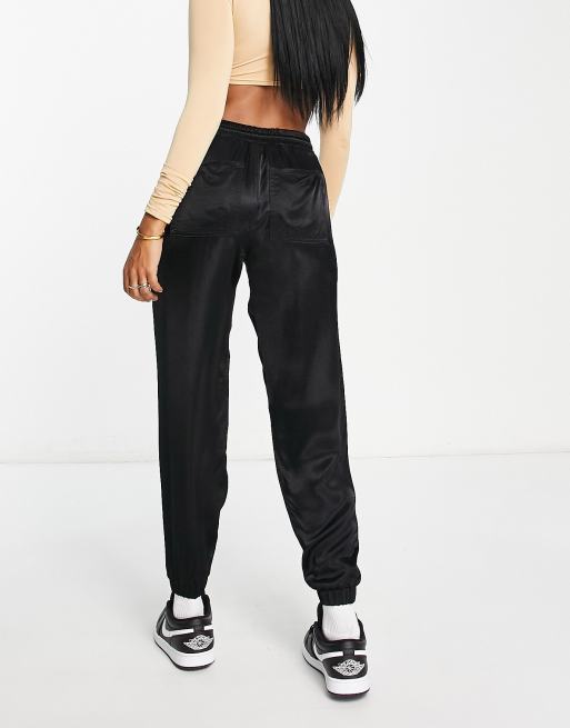 ASOS DESIGN Hourglass Pantalon de jogging satin surpiq res