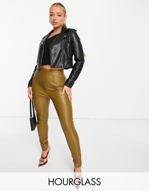 Asos faux sales leather leggings