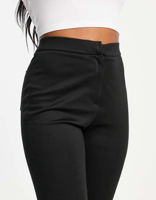 ASOS DESIGN Hourglass leggings with high waist in black - ShopStyle