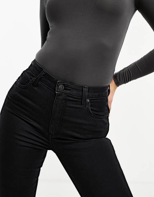 ASOS DESIGN Hourglass push up skinny jean in black - BLACK, 3 of 5