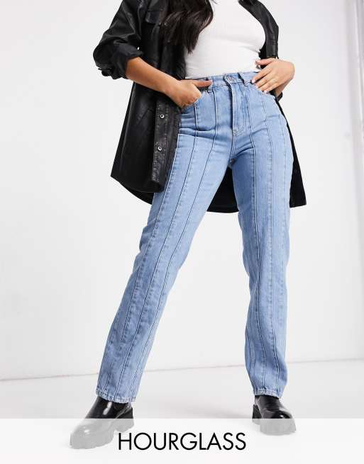 hourglass high rise jeans asos