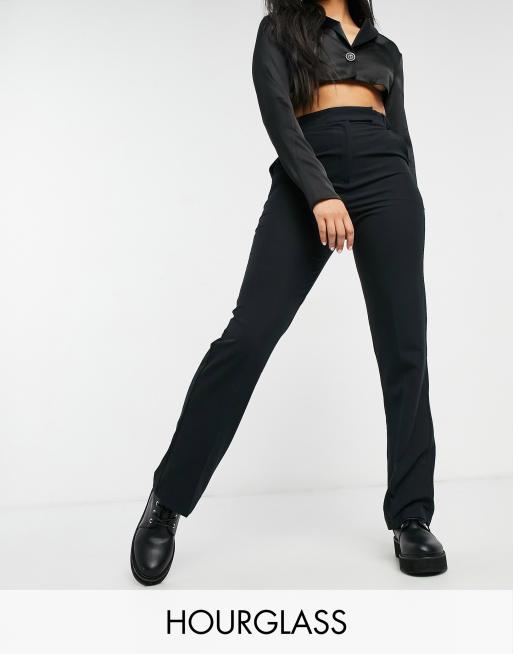 ASOS DESIGN Hourglass - Skræddersyede bukser med lige ben