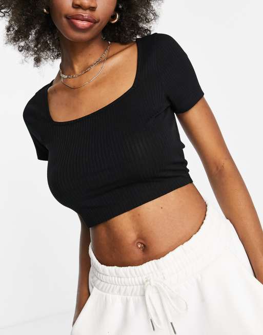 Square neck cheap top asos