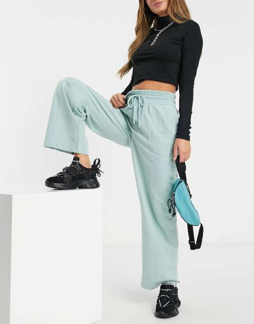 ASOS DESIGN Hourglass straight leg jogger with deep waistband and