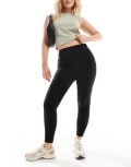 [ASOS DESIGN] ASOS DESIGN Hourglass tailored high waist skinny pants in black 8 Black