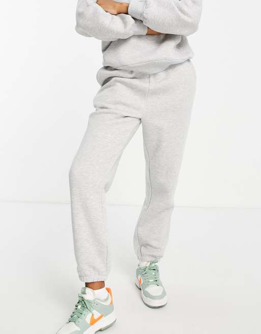 ASOS DESIGN Hourglass tracksuit ultimate oversized hoodie / sweatpants in heather gray, 3 of 4