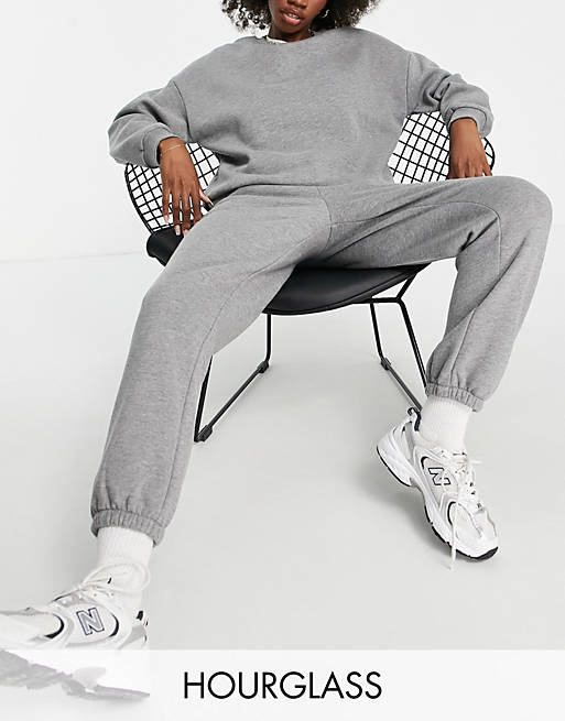 Tracksuits Hourglass tracksuit ultimate sweat / jogger in charcoal 