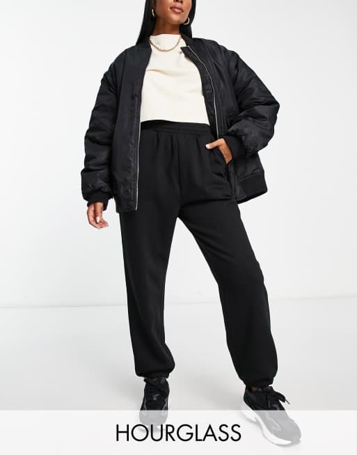ASOS DESIGN Hourglass - Ultimative joggingbukser i sort