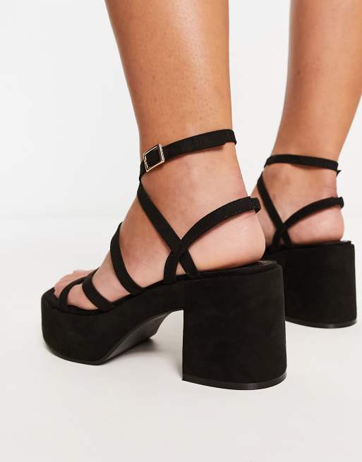 Sandali platform asos clearance
