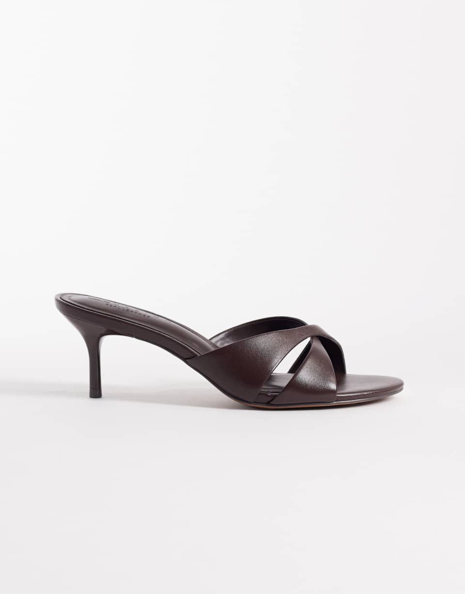 Premium leather mules