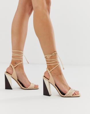 asos block heel