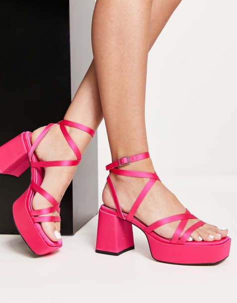 Womens pink shop sandals