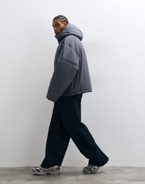 ASOS DESIGN huvjacka i grått - view 1