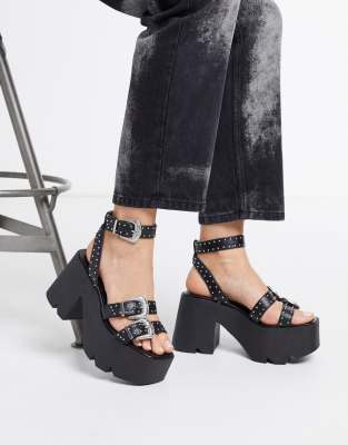 asos chunky heels