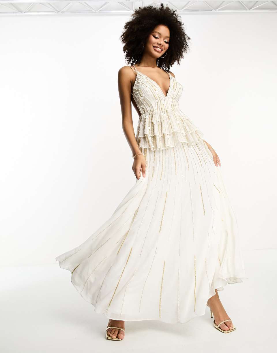 White Cami Maxi Dress