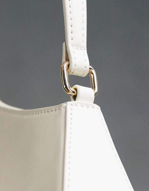 ASOS DESIGN - Hvid og asymmetrisk skuldertaske , 5 af 6