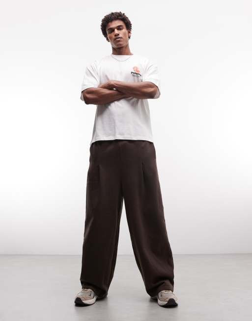 ASOS DESIGN - Hvid oversized T-shirt med grafisk cocktail-print, 4 af 5