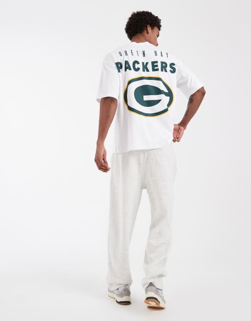 ASOS DESIGN - Hvid oversized T-shirt med Green Bay Packers-print, 4 af 5