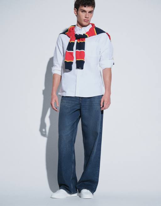 ASOS DESIGN - hvid Oxford-skjorte i Regular Fit, 2 af 5