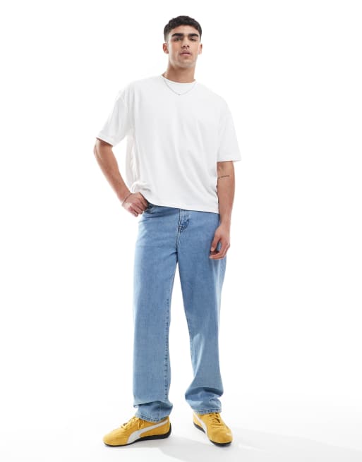 ASOS DESIGN - Hvid T-shirt i oversized og firkantet pasform med blomstergrafik, 2 af 4