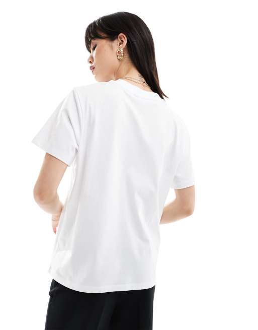 ASOS DESIGN - Hvid T-shirt med 'Ciao'-grafik på brystet i regular fit, 4 af 4